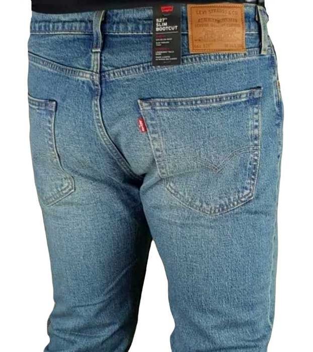 Męskie jeansy Levi's 527 Slim Bootcut nowe oryginalne Levisy - W36/L30