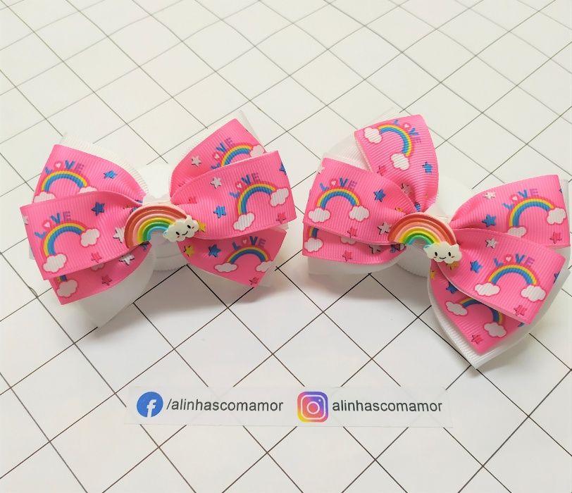 Laços, Ganchos, Bandoletes, feitos á mão