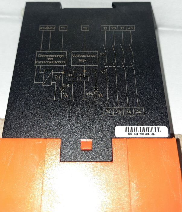 módulo de segurança Bg5924.04 Ac/Dc 24v