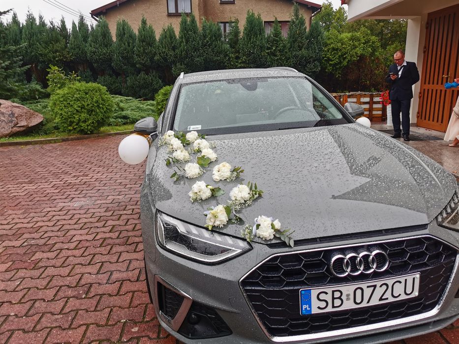 Samochód / auto do ślubu Audi A4