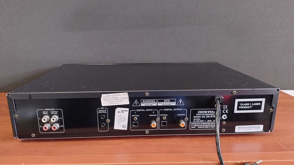 Compact Disc (nagrywarka) Onkyo DX-R700