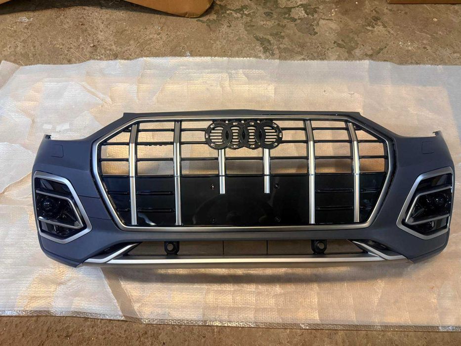 Бампер Audi Q5 Рестайл  FY (80A) Ауді Q5 (2021 2022 2023 2024 2025)