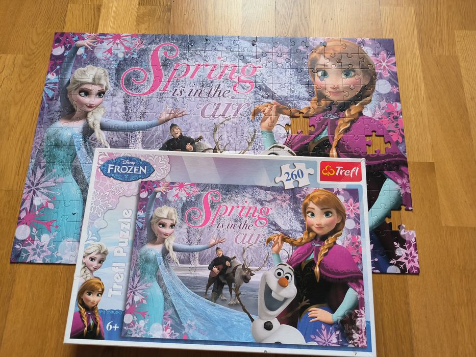 Puzzle 3D Barbie gratis Frozen