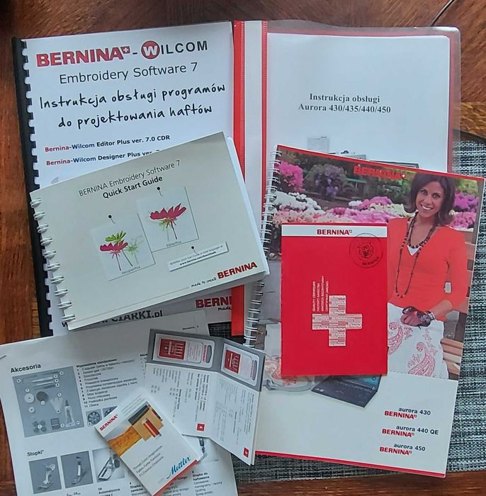 HAFCIARKA Bernina Aurora 450 zestaw z programem komputerowym