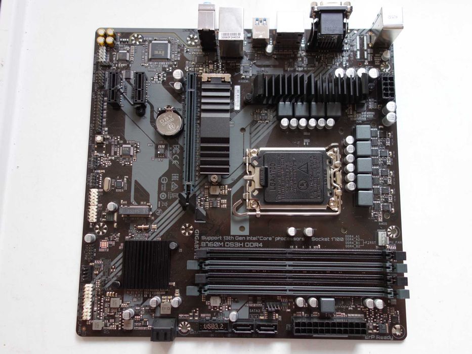 Płyta główna LGA1700 - Gigabyte B760M DS3H DDR4 - 12 13 14 generacja z DDR4