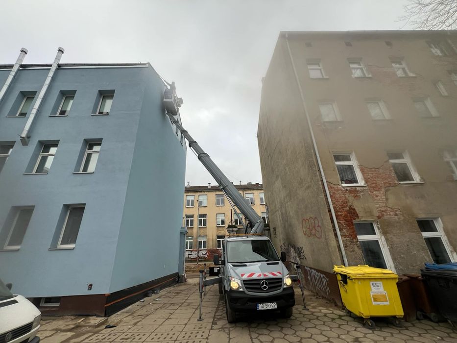 Podnosnik Koszowy  zwyzka 24h do wynajecia