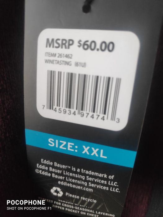 Bluza polar Eddie Bauer 2xl