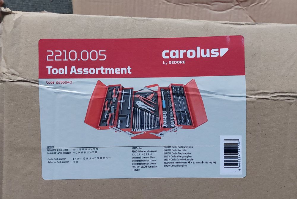 Caixa ferramenta GEDORE