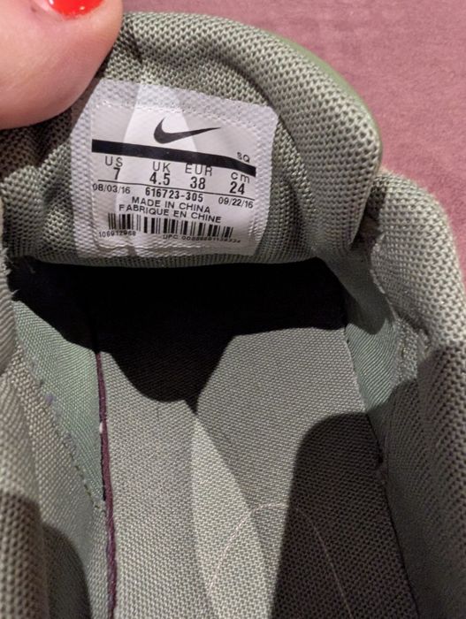 Zielone skórzane adidasy Nike Air Max38