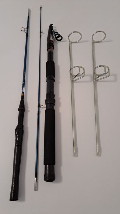 Canas de pesca e acessórios