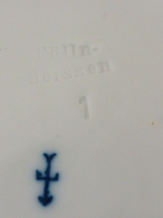 Meissen cukiernica porcelana