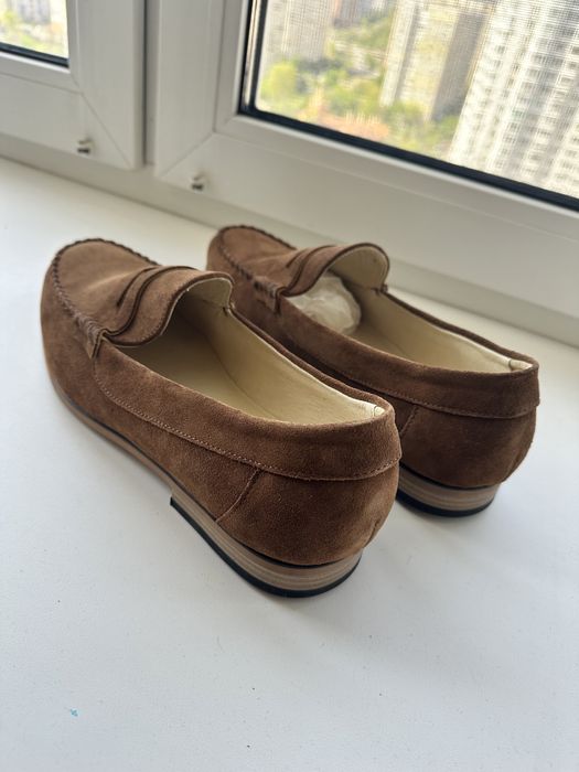Обувь весна лето осень размер 29-29.5 замшевые коричневые