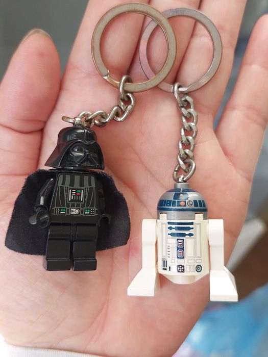 Брелоки Lego Star wars Дарт Вейдер R2D2