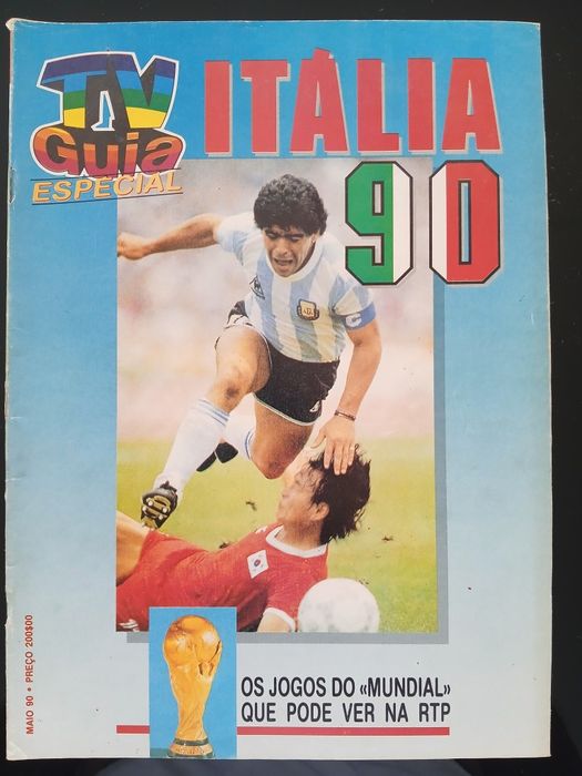 Tv Guia Mundial Italia 1990