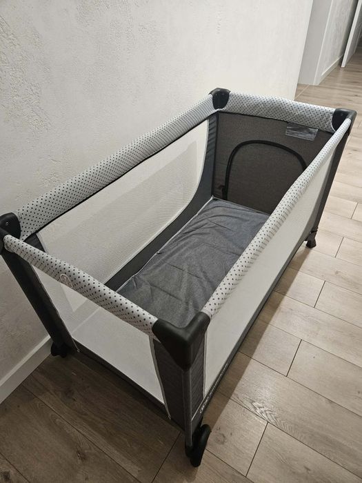 Łóżeczko Turystyczne KinderKraft + Materac