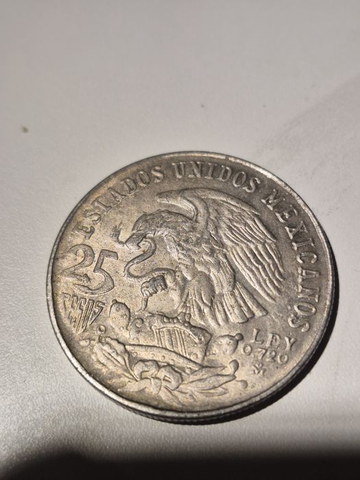 25 pesos Meksykańskie