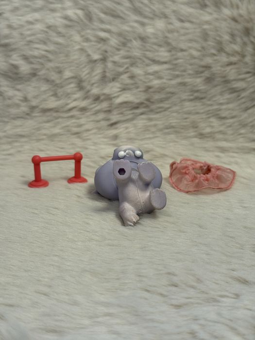 Figurka HIPOPOTAM #986 Littlest Pet Shop LPS Hasbro