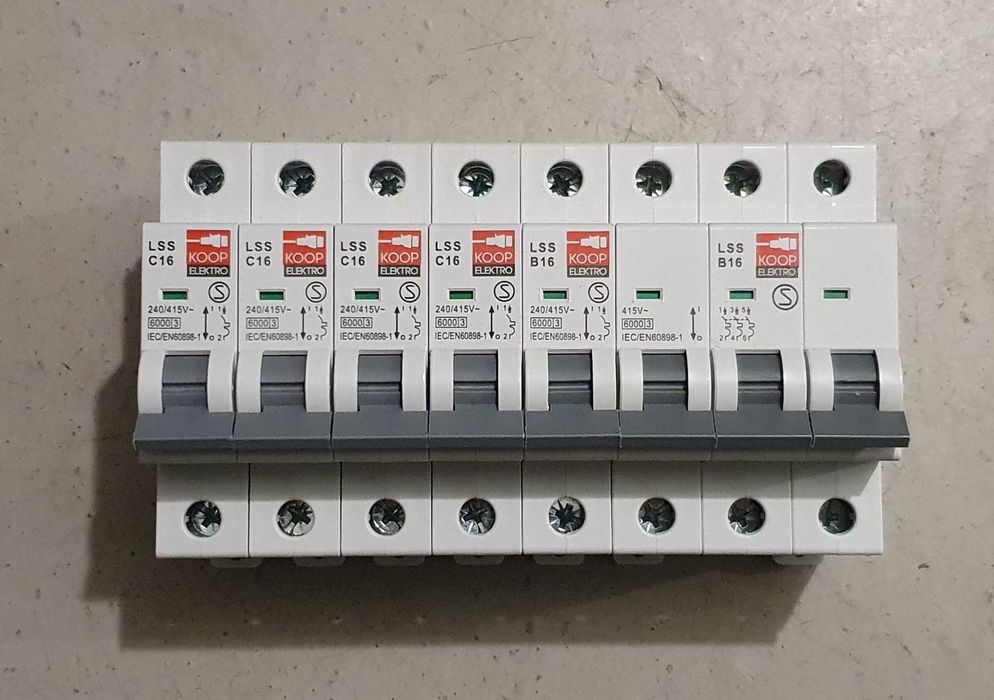 Bezpieczniki bezpiecznik zabezpieczenia nadprądowe Koop Elektro esy