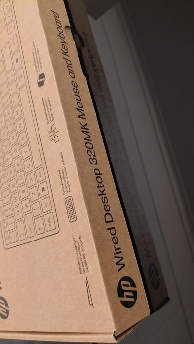 HP - Teclado e Rato 320MK (Novo)
