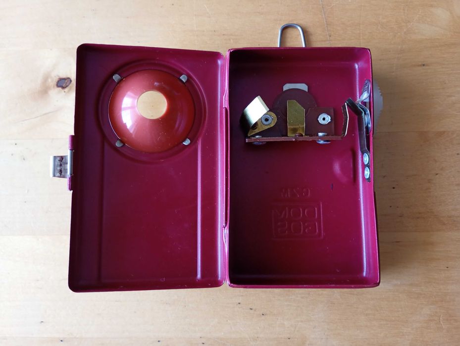 Ręczna latarka elektryczna, Domgos PRL vintage