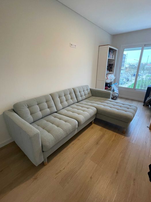 Sofá IKEA LANDSKRONA usado – Design moderno e muito confortável
