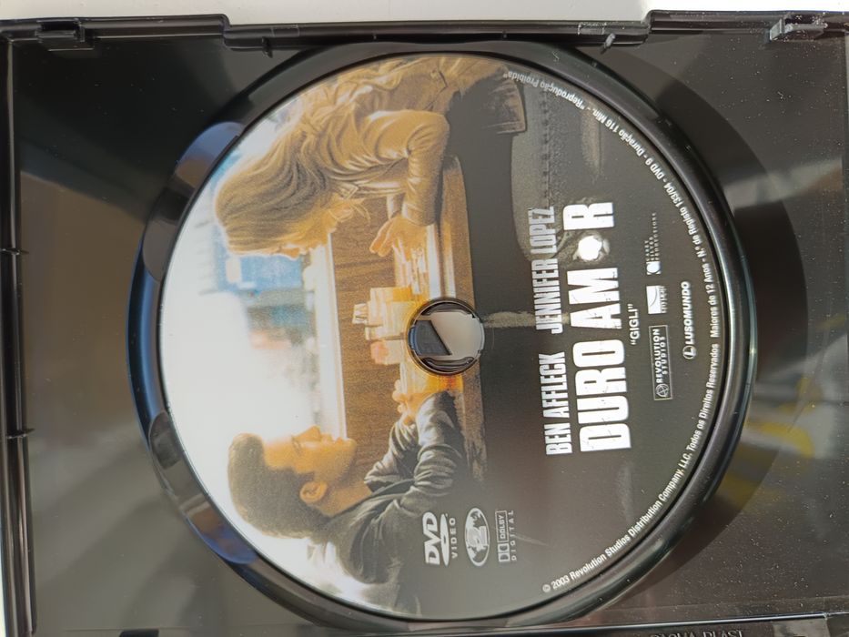 DVD duro amor Jennifer Lopez