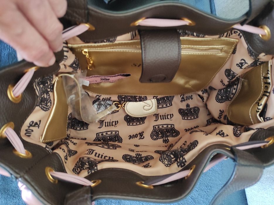 Torebka Juicy Couture róż pudrowy