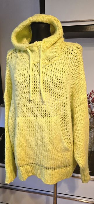 Sweter z kapturem Zara rozm S