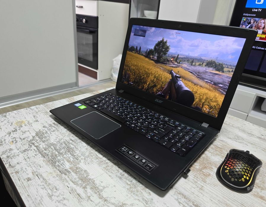 Игровой Acer 15.6" IPS (Core i5 8-gen/Nvidia MX150/12GB/SSD 256G+512G)