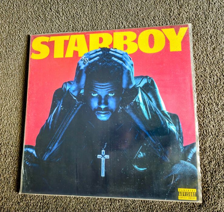 The Weeknd "Starboy" winyl 3 LP unikat coloured  red