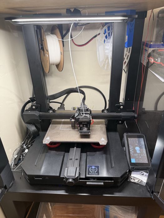 Ender 3 S1 pro calibrada alguns trabalho feitos