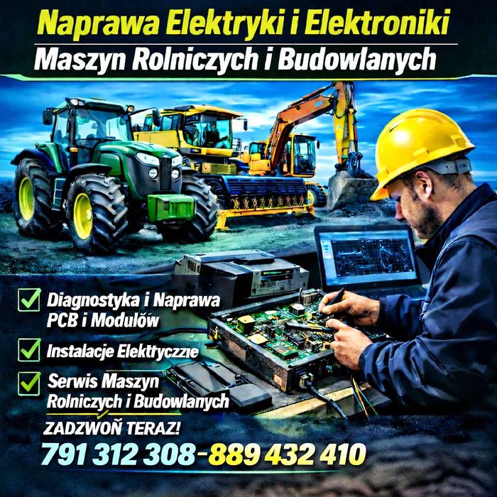 Naprawa Elektryki i Elektroniki Maszyn Rolniczych i Budowalnych