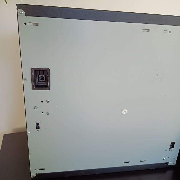 Scanner de código de barras, impressora térmica e gaveta de numerário