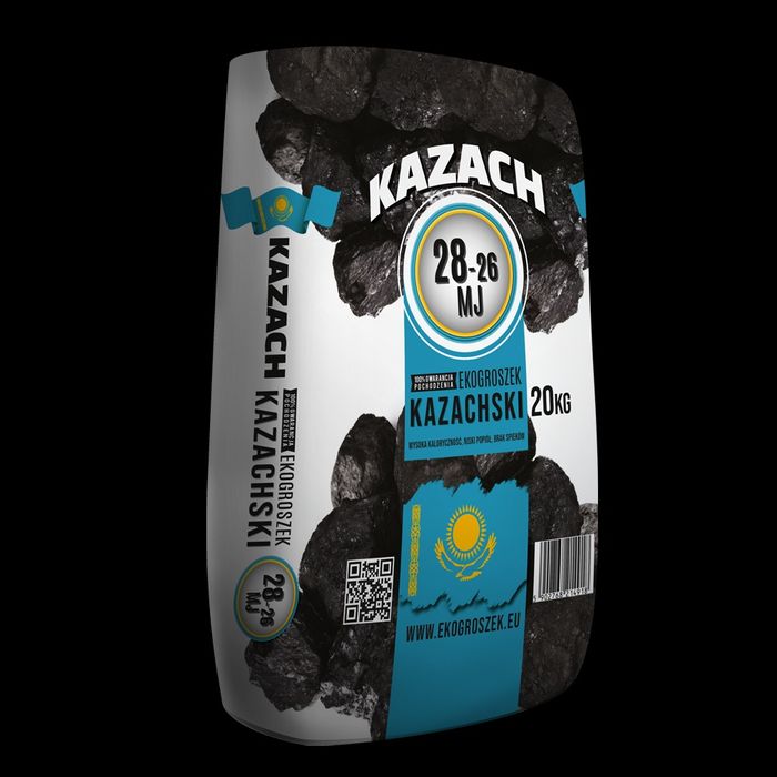 Promocja !!! Groszek KAZACH 28-26mj popiół 3%  (dowóz , HDS)