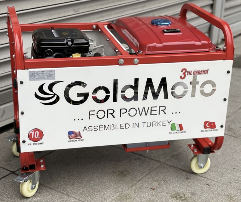 Генератори Бензиновi Турецькi 5.5-12 кВт, всi новi