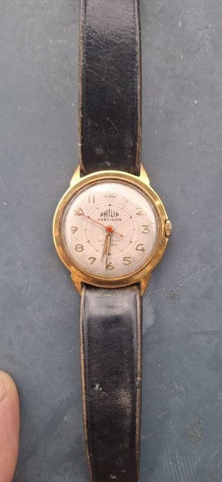Часы  PHILIP watch позолоченые