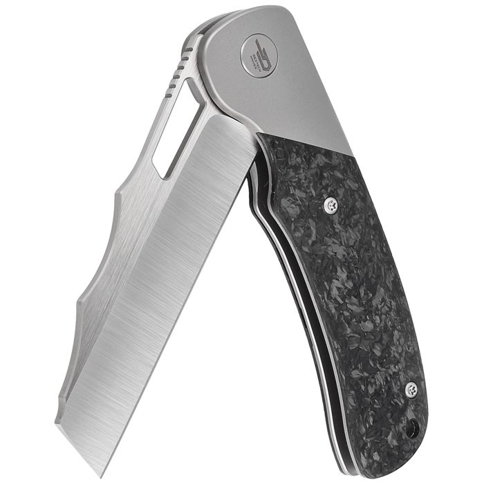 Nóż składany Bestech Syn Grey Titanium / Marble Carbon (BT2306A)