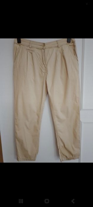 Calça H&M Homem, beje.