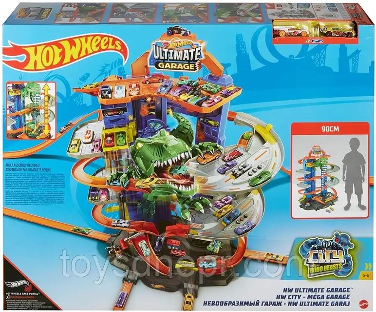 Hot wheels mega garage Мега гараж