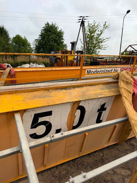 Suwnica GZUT S.A. o udźwigu 5 ton - rozpiętość mostu 16,5 m