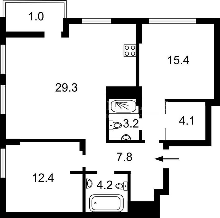 Без% під ключ! Функціональна 3к 78м2 Салютна 2 Файна Таун Бомбосховище