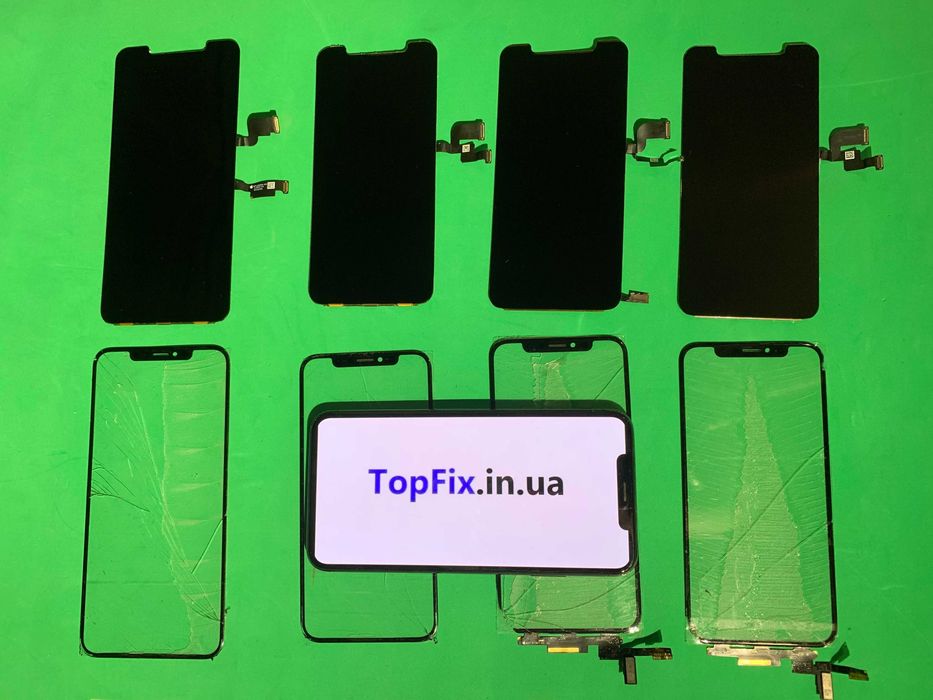 Замена стекла дисплея iPhone 12 13 14 Pro Max X Xs 11 переклейка скла ...