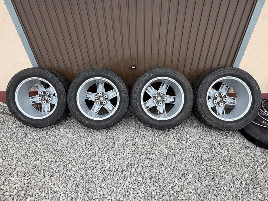 Koła aluminiowe 18” 5x130 Porsche 255/55/55 Cayenne Q7 Touareg TPMS