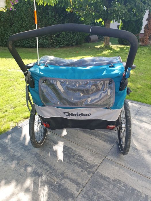 Przyczepka rowerowa Queridoo Sportrex 2 świetna! Malbork. Jak nowa!