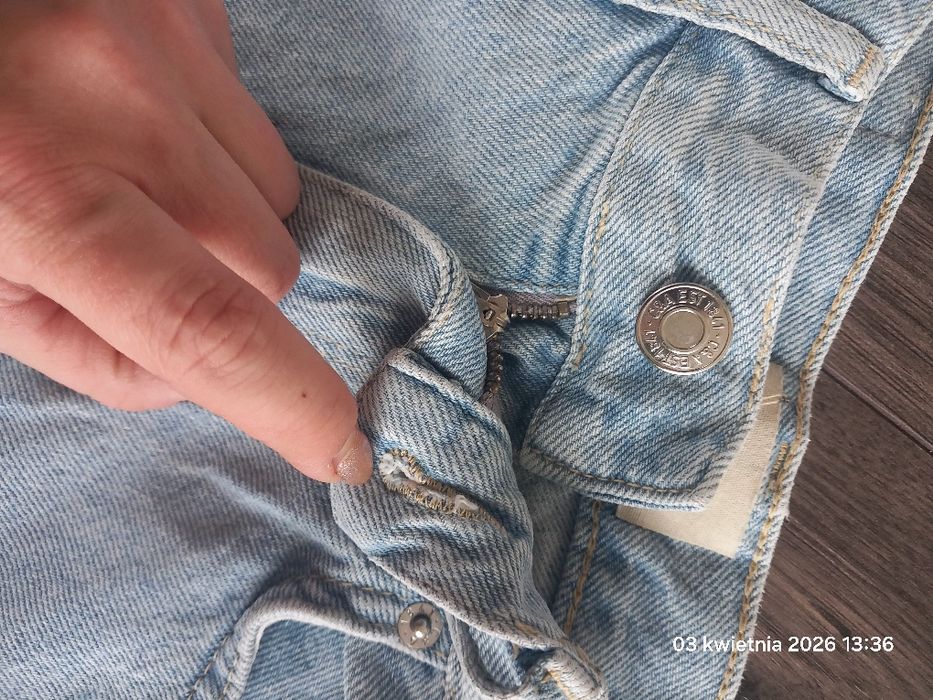 Spódnica maxi C&A jasny jeans xs / s