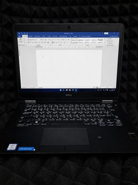 Ноутбук Dell Latitude E7270  / Intel Core i5-6300U / 8 GB DDR4 / SSD 256 GB / Intel HD 520 / Windows 11 / АКБ до 6 годин