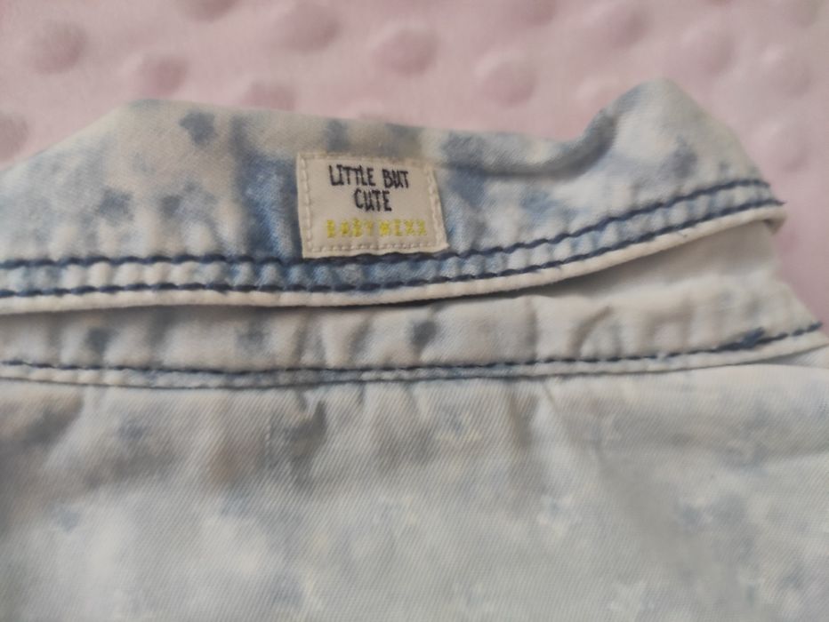 Komplet z jeansu Mexx rozmiar 74