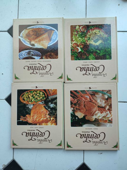 Lote 12 LIvros Cozinha Internacional e Cozinha Prática