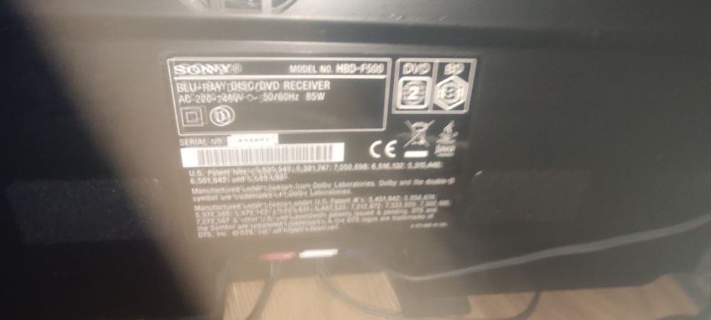 Sistema Sony Blu-Ray Disc/Dvd