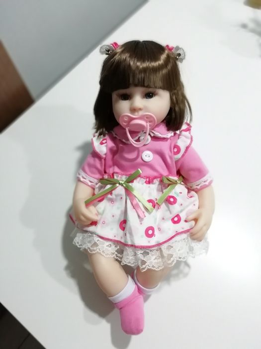 Кукла силиконовая, новая
